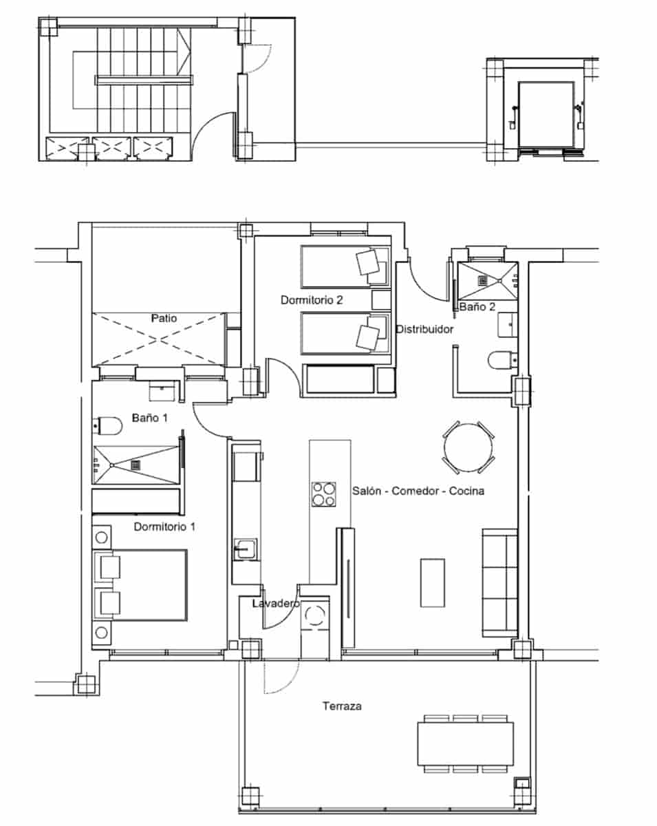 2 Zimmer Apartment zu verkaufen in San Miguel de Salinas mit Pool Garage - 245.000 € (Ref: 10049849)