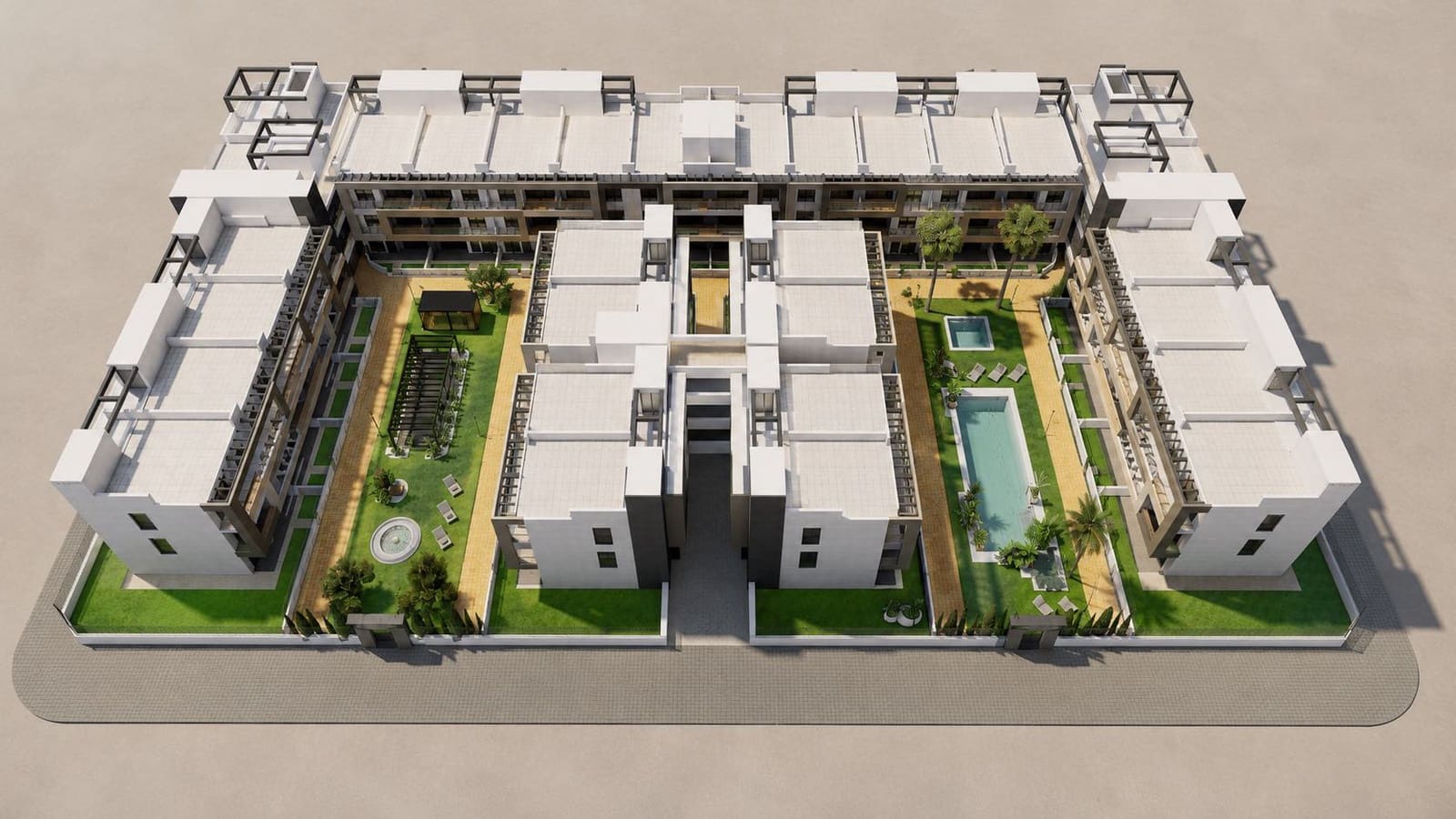 2 bedroom Apartment for sale in Pilar de la Horadada with pool garage - € 250,000 (Ref: 10050365)