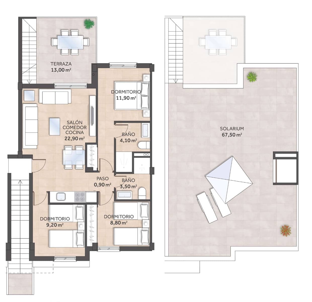 2 bedroom Apartment for sale in San Miguel de Salinas with pool garage - € 251,900 (Ref: 10050366)