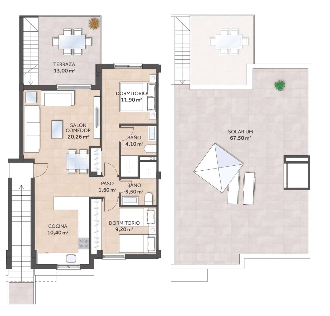 2 bedroom Apartment for sale in San Miguel de Salinas with pool garage - € 251,900 (Ref: 10050366)