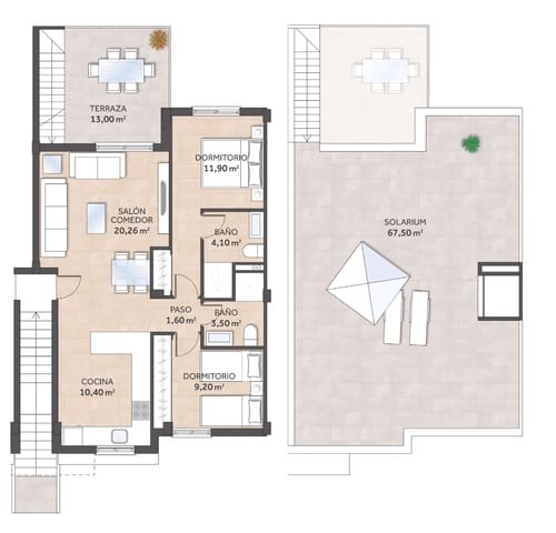 2 camera da letto Appartamento in vendita in San Miguel de Salinas con piscina garage - 251.900 € (Rif: 10050366)
