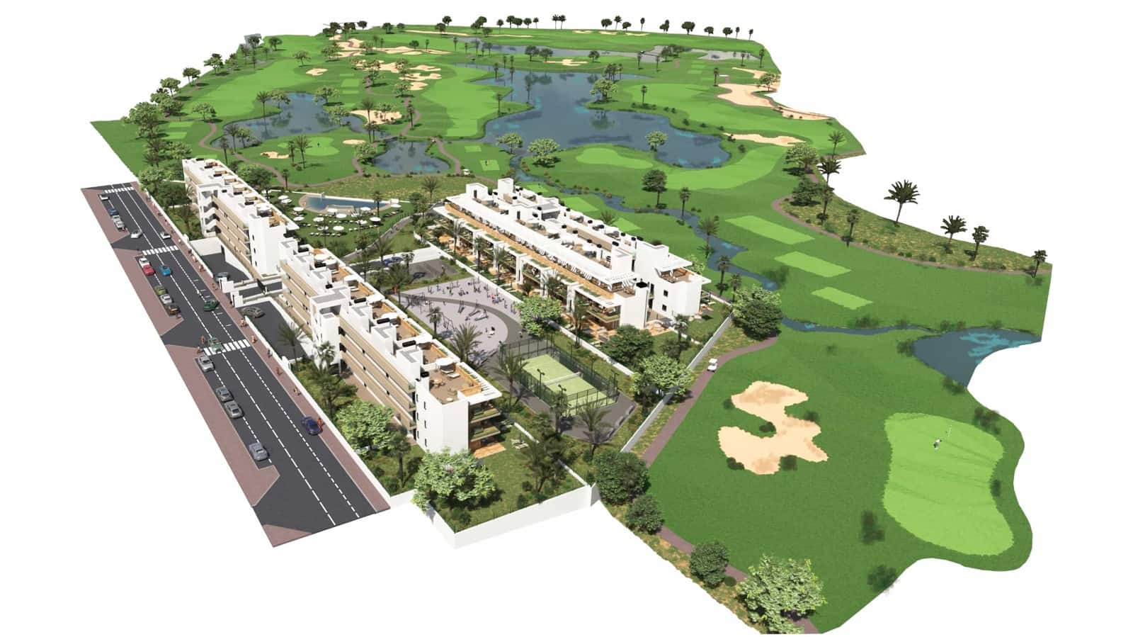 2 soveværelse Lejlighed til salg i Los Alcazares med swimmingpool garage - € 260.000 (Ref: 10050368)