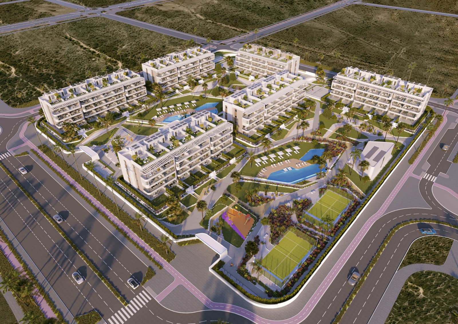 2 Zimmer Apartment zu verkaufen in Torrevieja mit Pool - 280.000 € (Ref: 10050371)