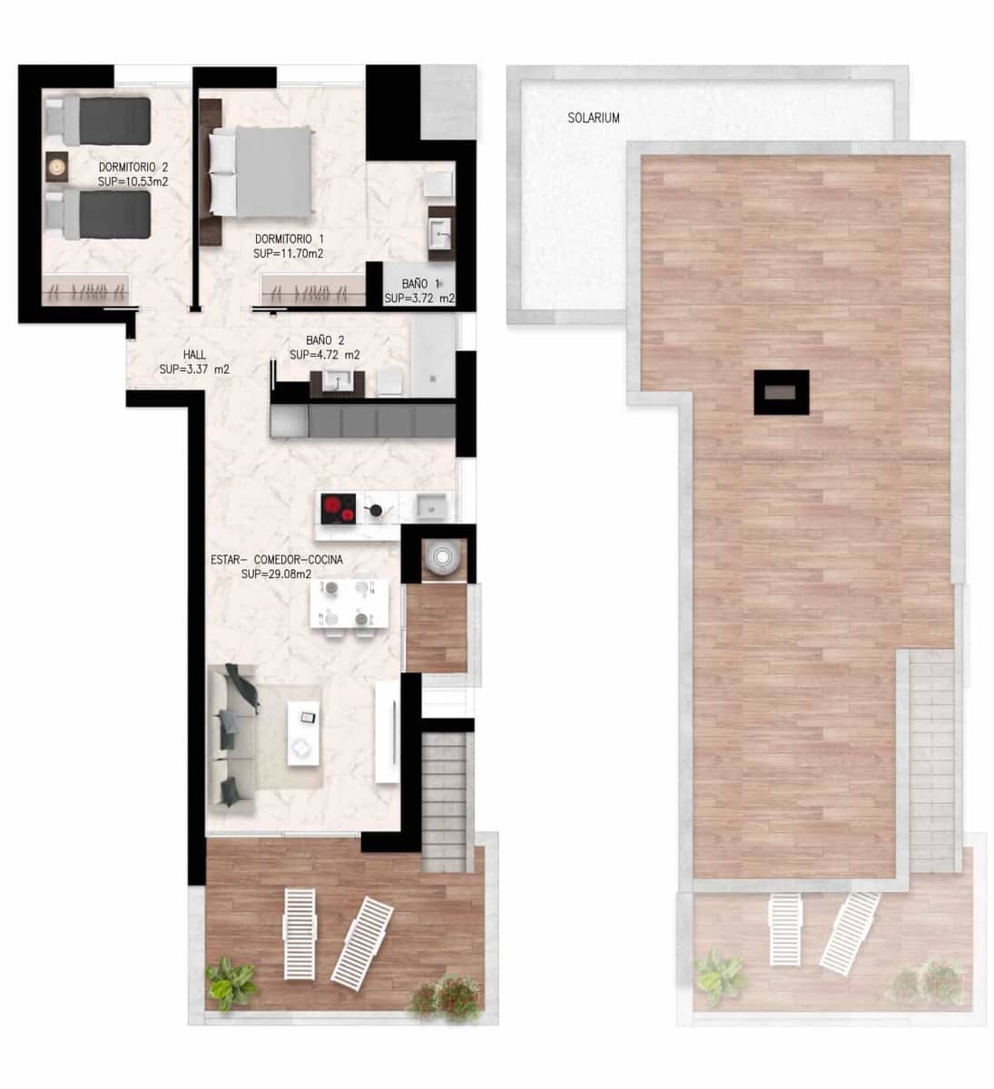 2 sypialnia Apartament na sprzedaż w Torrevieja z basenem garażem - 293 000 € (Ref: 10050377)