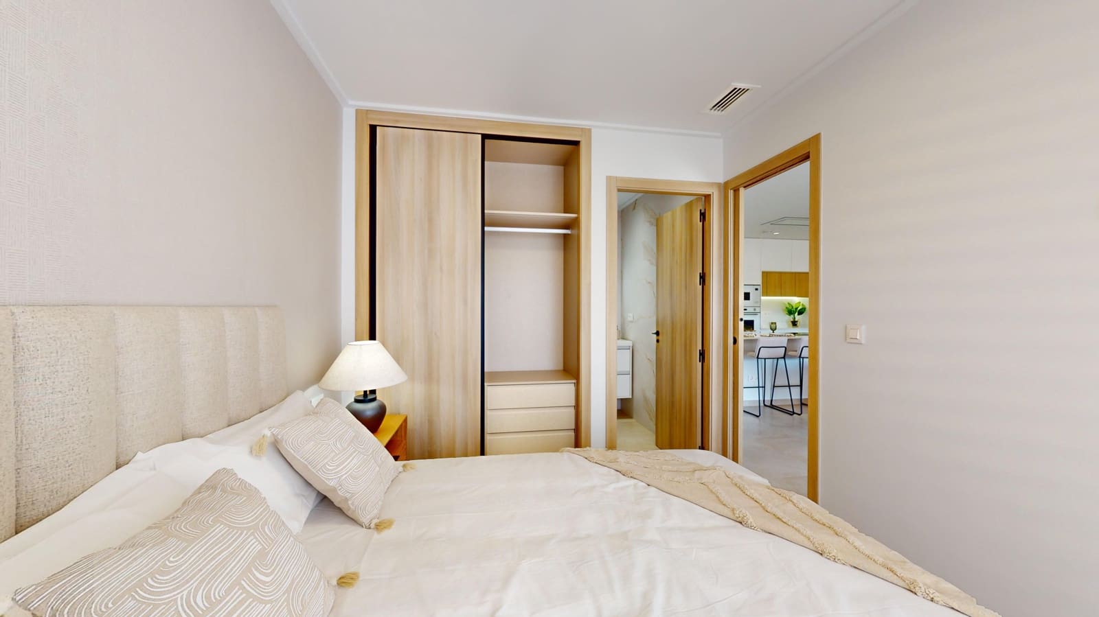 3 sypialnia Apartament na sprzedaż w Pilar de la Horadada z basenem garażem - 299 900 € (Ref: 10055617)