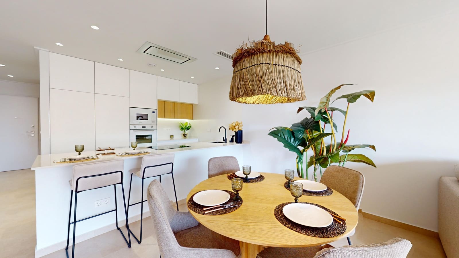 3 sypialnia Apartament na sprzedaż w Pilar de la Horadada z basenem garażem - 299 900 € (Ref: 10055617)