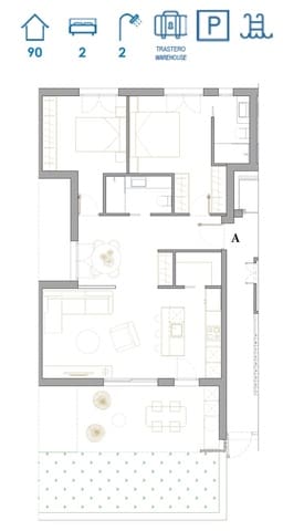 3 chambre Appartement à vendre à San Pedro del Pinatar avec piscine garage - 317 900 € (Ref: 10055780)