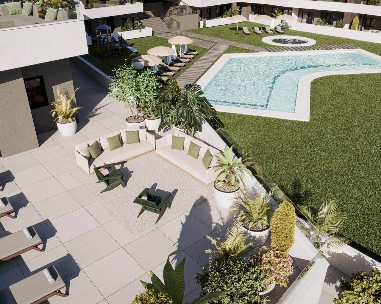 3 chambre Appartement à vendre à San Miguel de Salinas avec piscine garage - 319 900 € (Ref: 10055793)