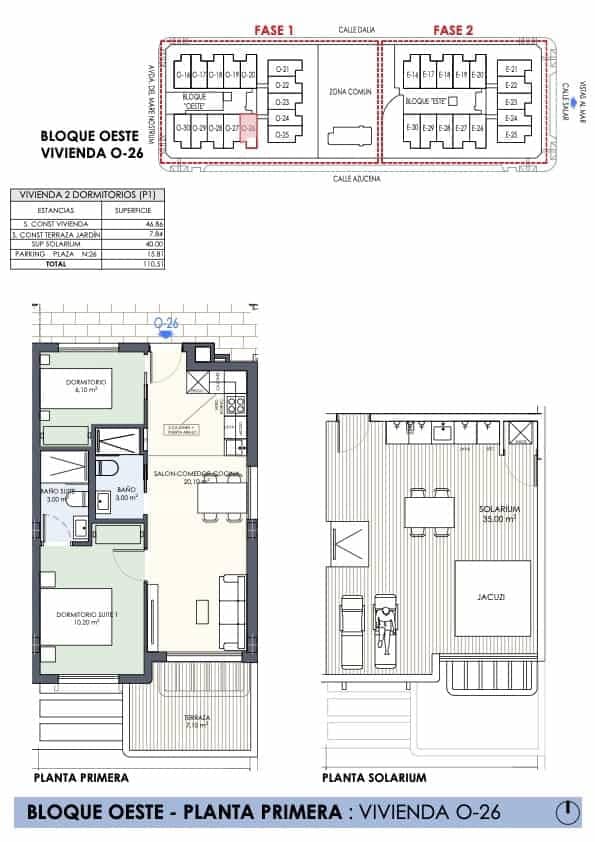 2 quarto Apartamento para venda em Torre de la Horadada com piscina garagem - 334 000 € (Ref: 10057132)