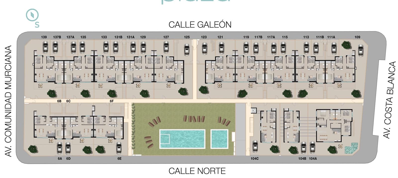 3 Zimmer Apartment zu verkaufen in Torre de la Horadada mit Pool Garage - 365.000 € (Ref: 10059522)