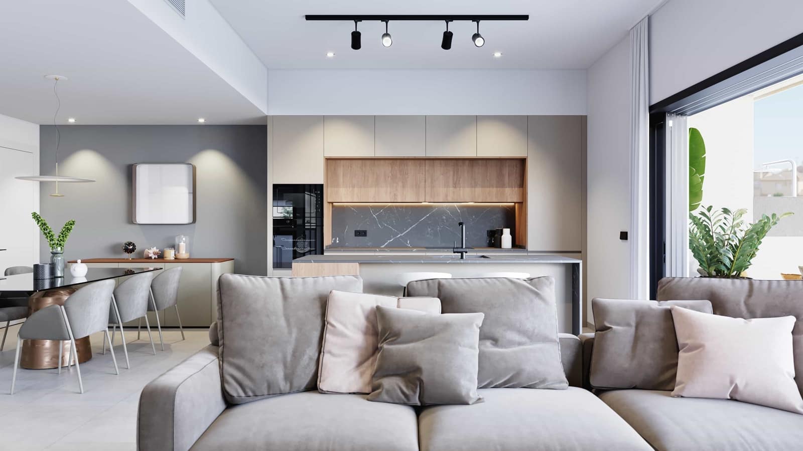 3 sypialnia Apartament na sprzedaż w Pilar de la Horadada z basenem garażem - 434 000 € (Ref: 10059524)