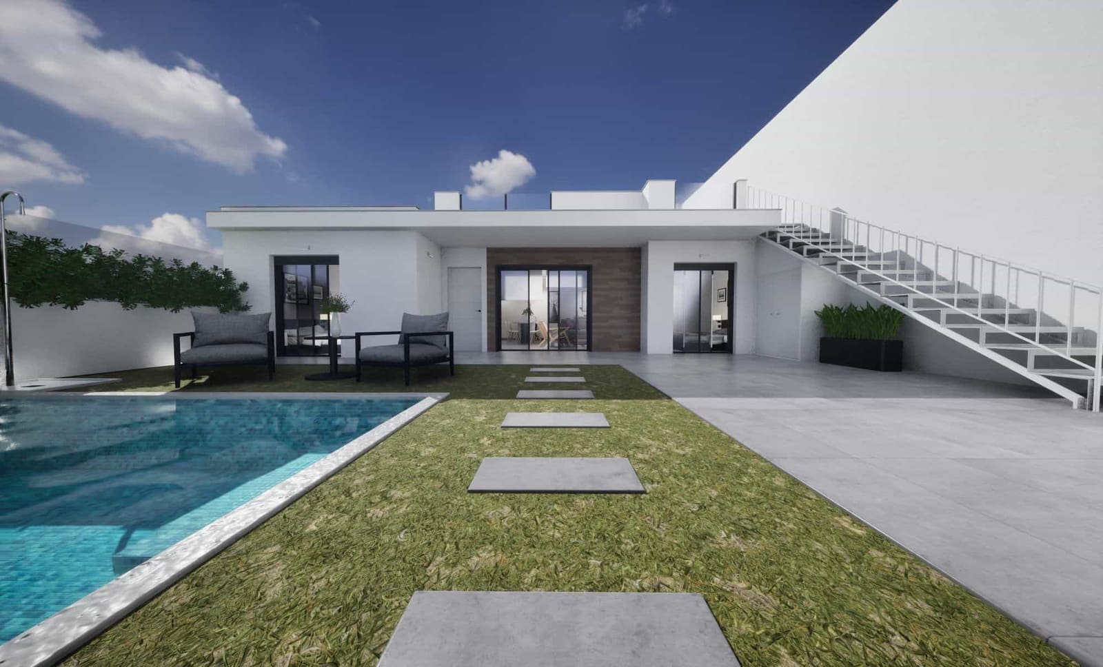 3 slaapkamer Villa te koop in Torre-Pacheco met zwembad garage - € 279.900 (Ref: 10098746)