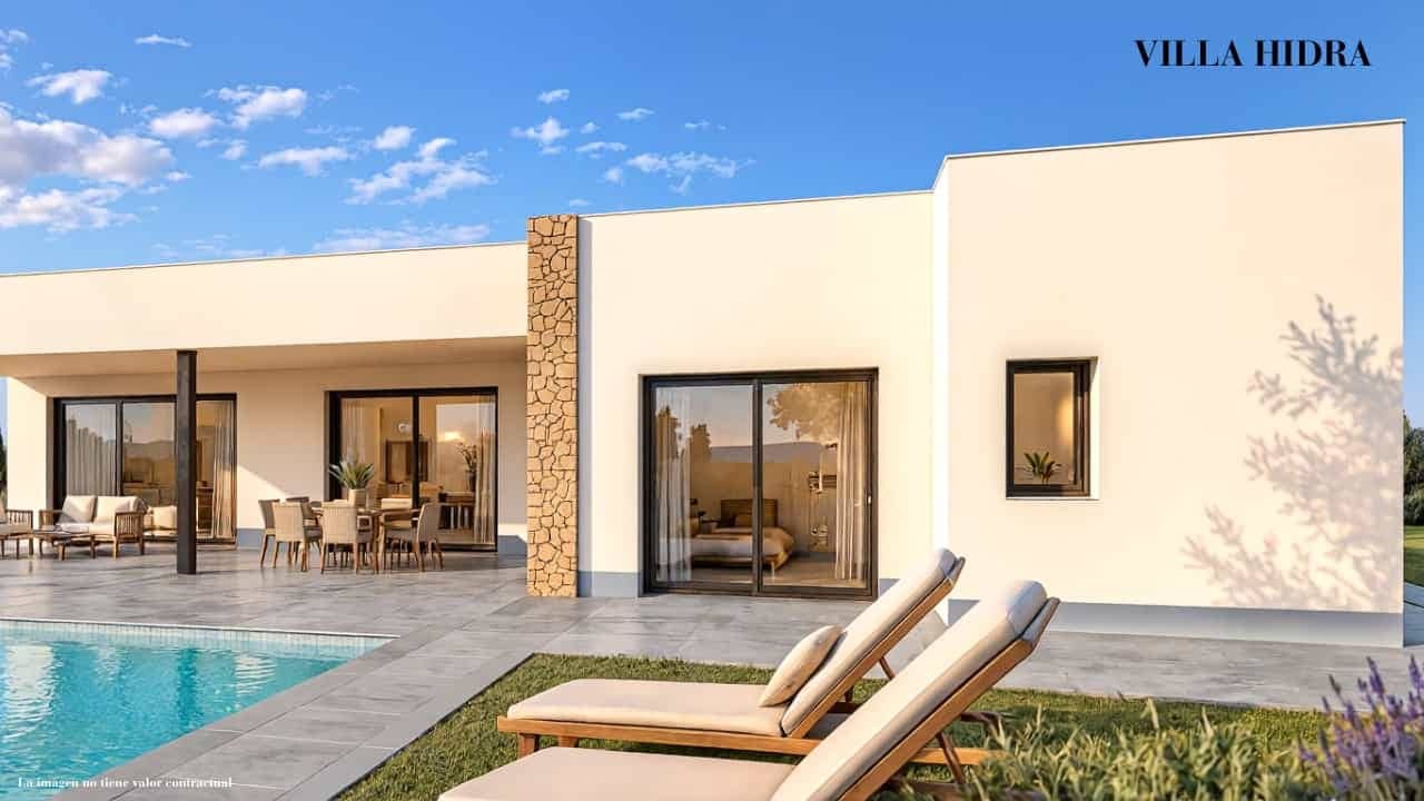 3 soveværelse Villa til salg i Aspe med swimmingpool garage - € 452.000 (Ref: 10182062)