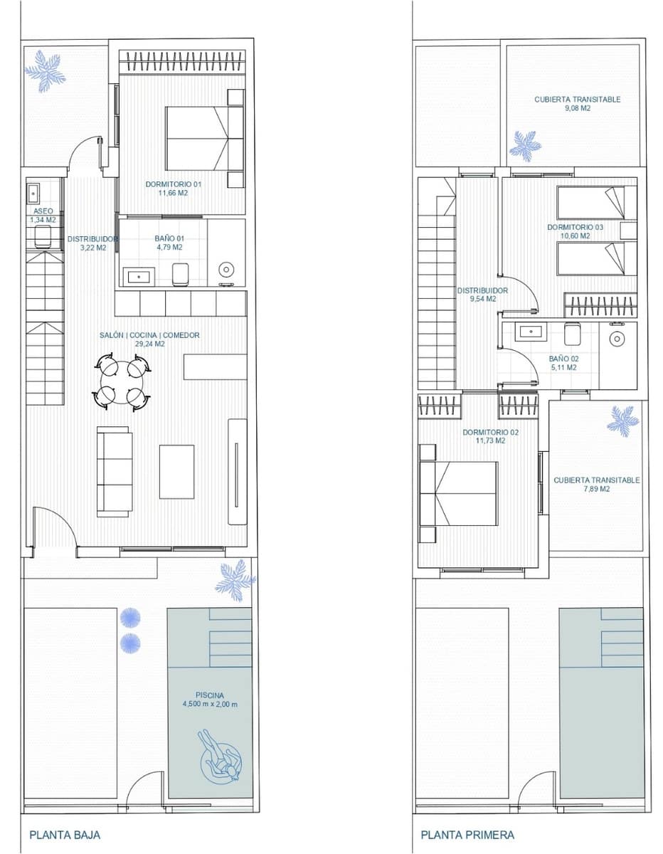 3 Zimmer Haus zu verkaufen in Torre-Pacheco mit Pool Garage - 295.900 € (Ref: 10183218)