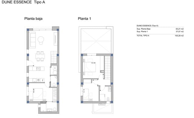 3 slaapkamer Halfvrijstaande villa te koop in Daya Nueva met zwembad - € 324.000 (Ref: 10185268)
