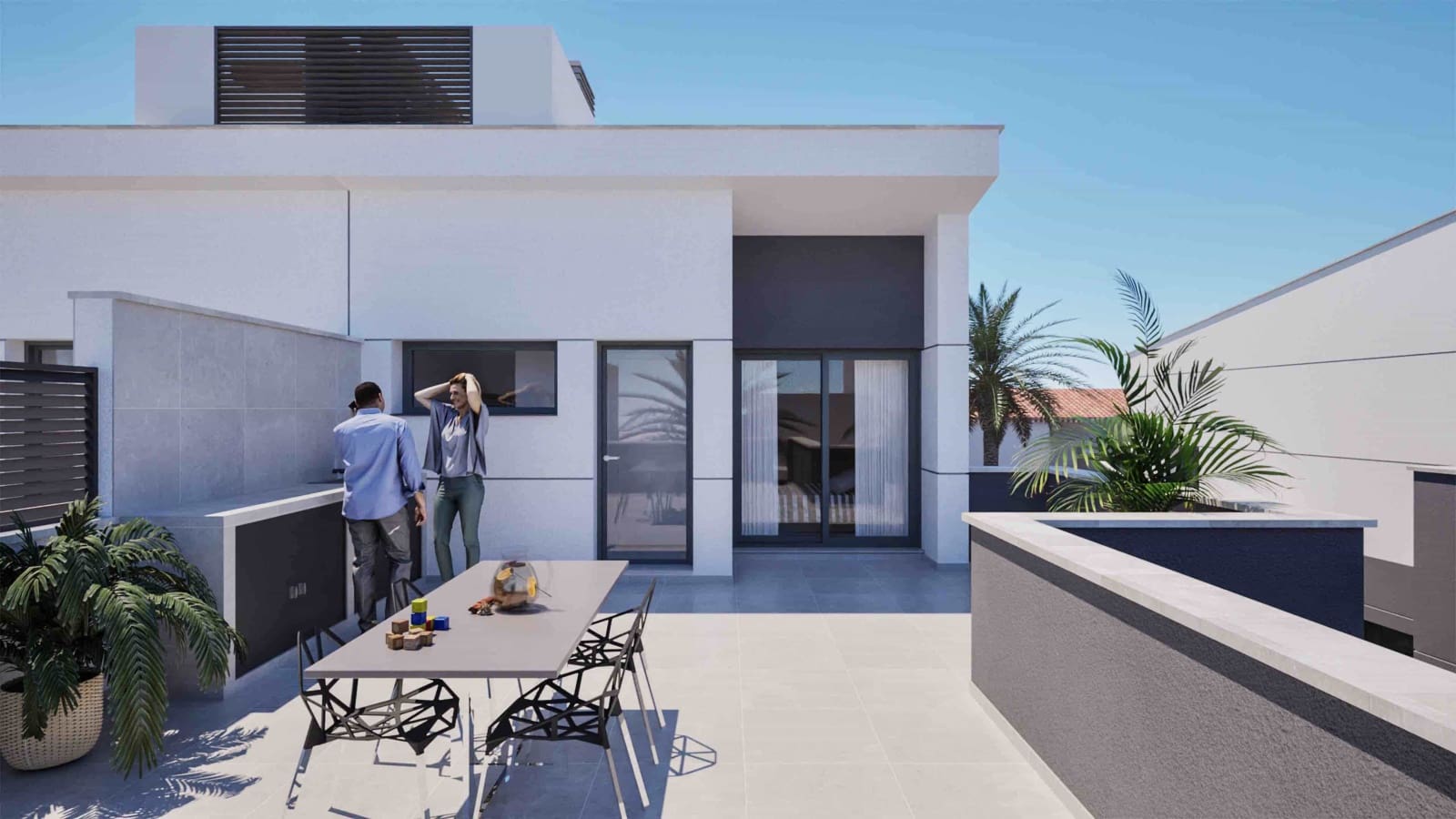 3 sovrum Villa till salu i Los Nietos med pool garage - 374 900 € (Ref: 10185412)