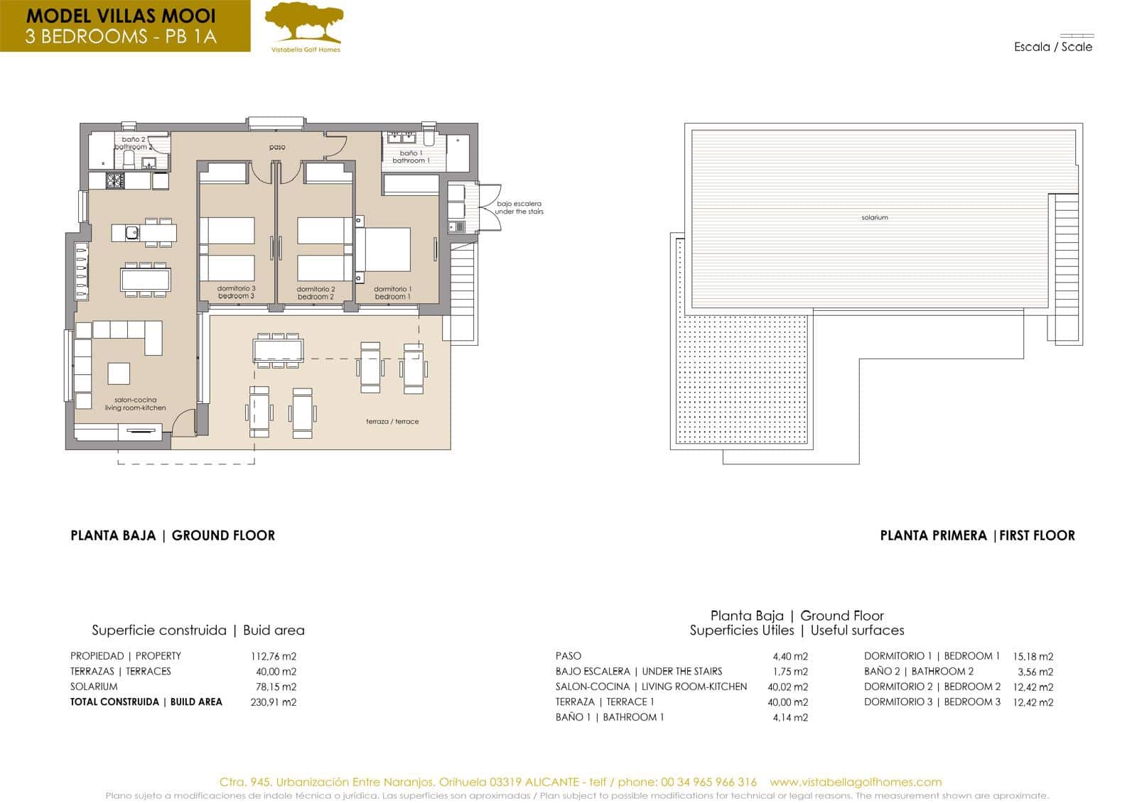 3 soveværelse Villa til salg i Orihuela med swimmingpool - € 469.900 (Ref: 10186001)