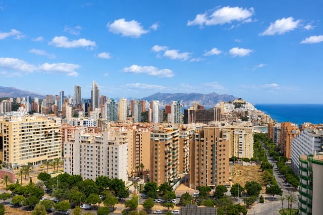 2 soverom Penthouse til salgs i La Villajoyosa / Vila Joiosa med svømmebasseng garasje - € 358 000 (Ref: 10008311)