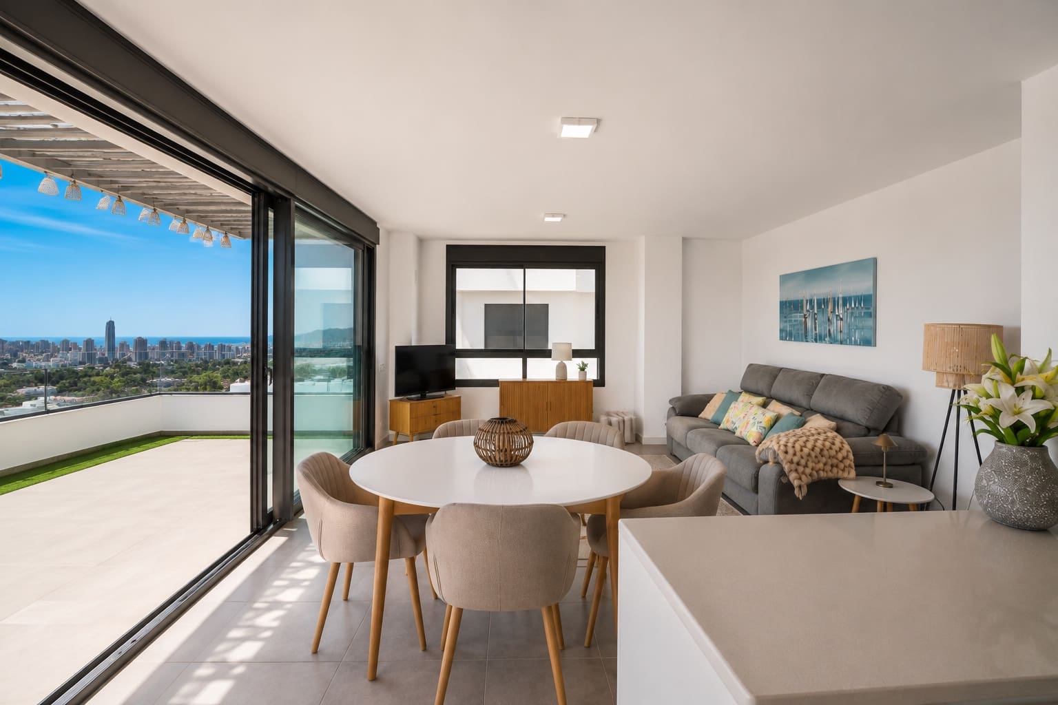 3 slaapkamer Appartement te koop in Finestrat met zwembad garage - € 495.000 (Ref: 10008312)