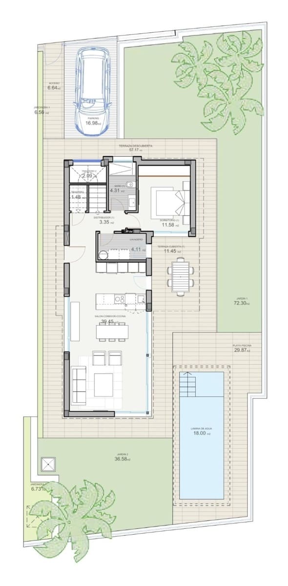 3 soveværelse Villa til salg i Polop med swimmingpool garage - € 647.500 (Ref: 10085494)