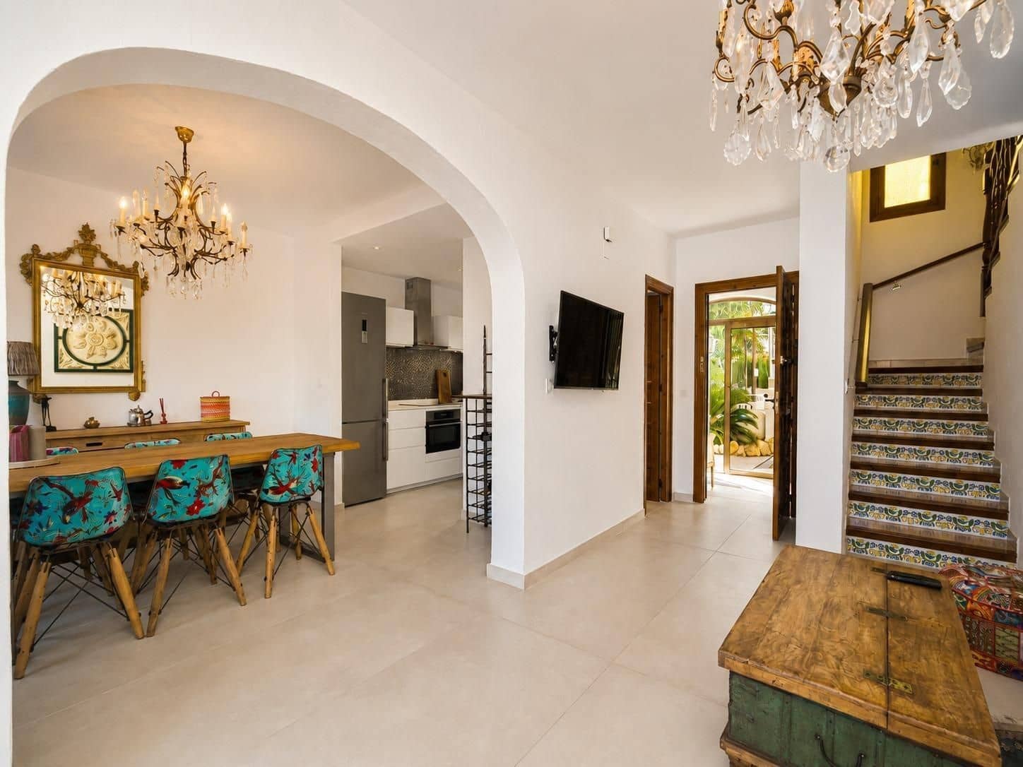 3 Zimmer Doppelhaus zu verkaufen in Albir mit Pool Garage - 399.000 € (Ref: 10097532)