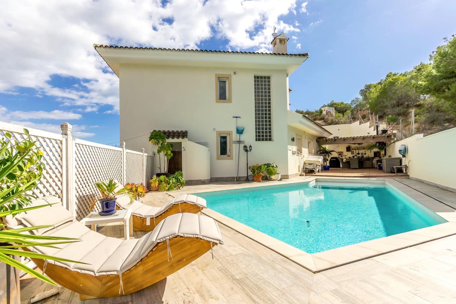 4 chambre Villa/Maison à vendre à Alfaz del Pi / L'Alfas del Pi avec piscine garage - 649 000 € (Ref: 9452725)