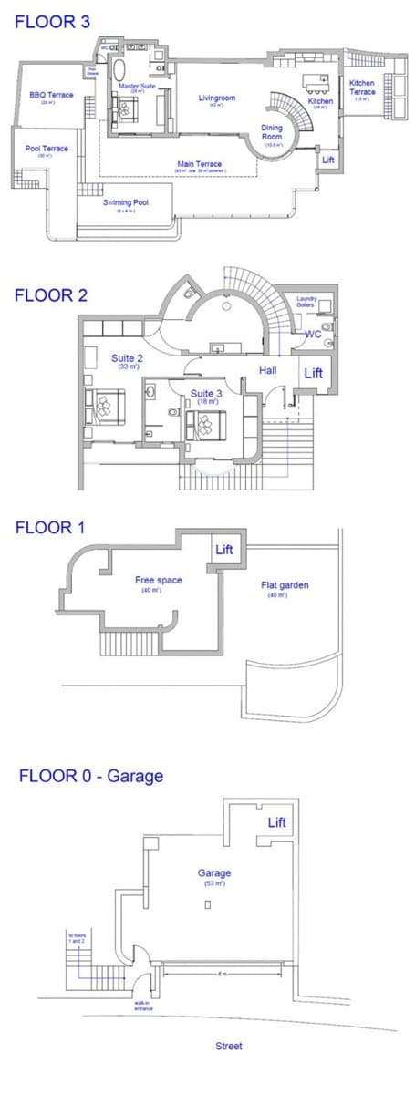 3 bedroom Villa for sale in Altea with pool garage - € 1,750,000 (Ref: 9731675)