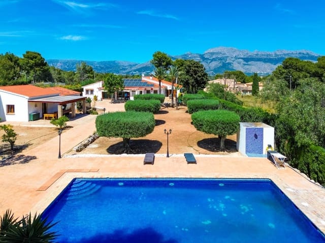 5 soveværelse Finca/Landehus til salg i Alfaz del Pi / L'Alfàs del Pi med swimmingpool garage - € 1.495.000 (Ref: 9824710)
