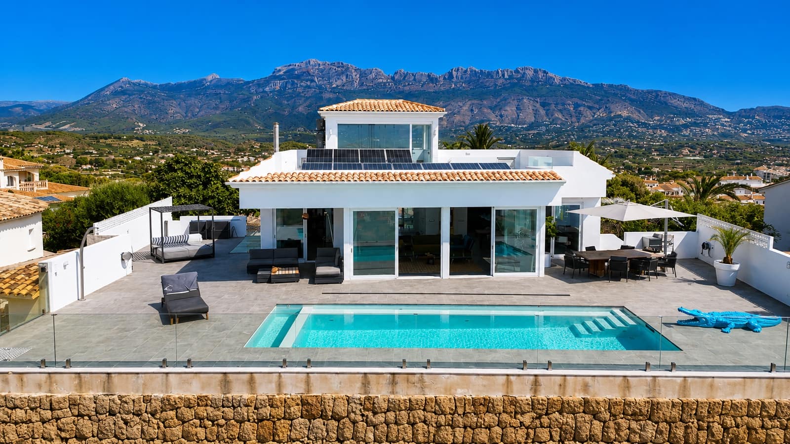 3 chambre Villa/Maison à vendre à Altea avec piscine - 2 675 000 € (Ref: 10030286)