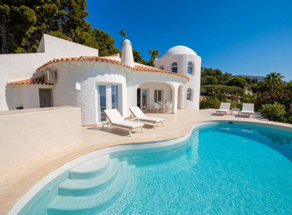 Chalet de 3 habitaciones en Altea en venta con piscina - 1.150.000 € (Ref: 10067710)