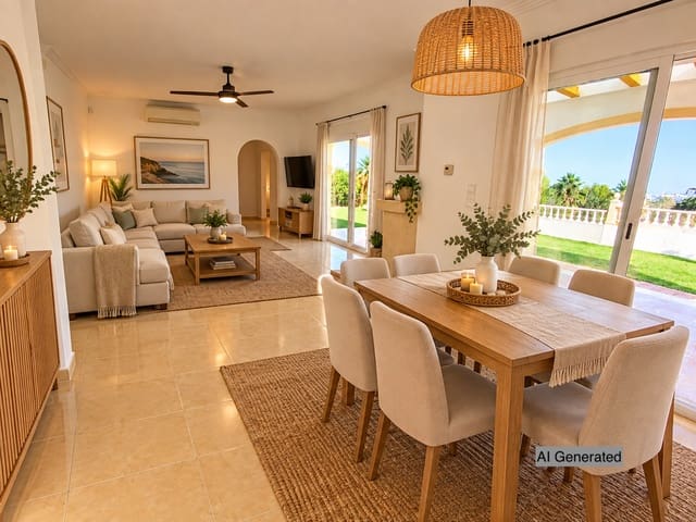 Chalet de 4 habitaciones en Beniarbeig en venta con piscina - 799.000 € (Ref: 10098206)