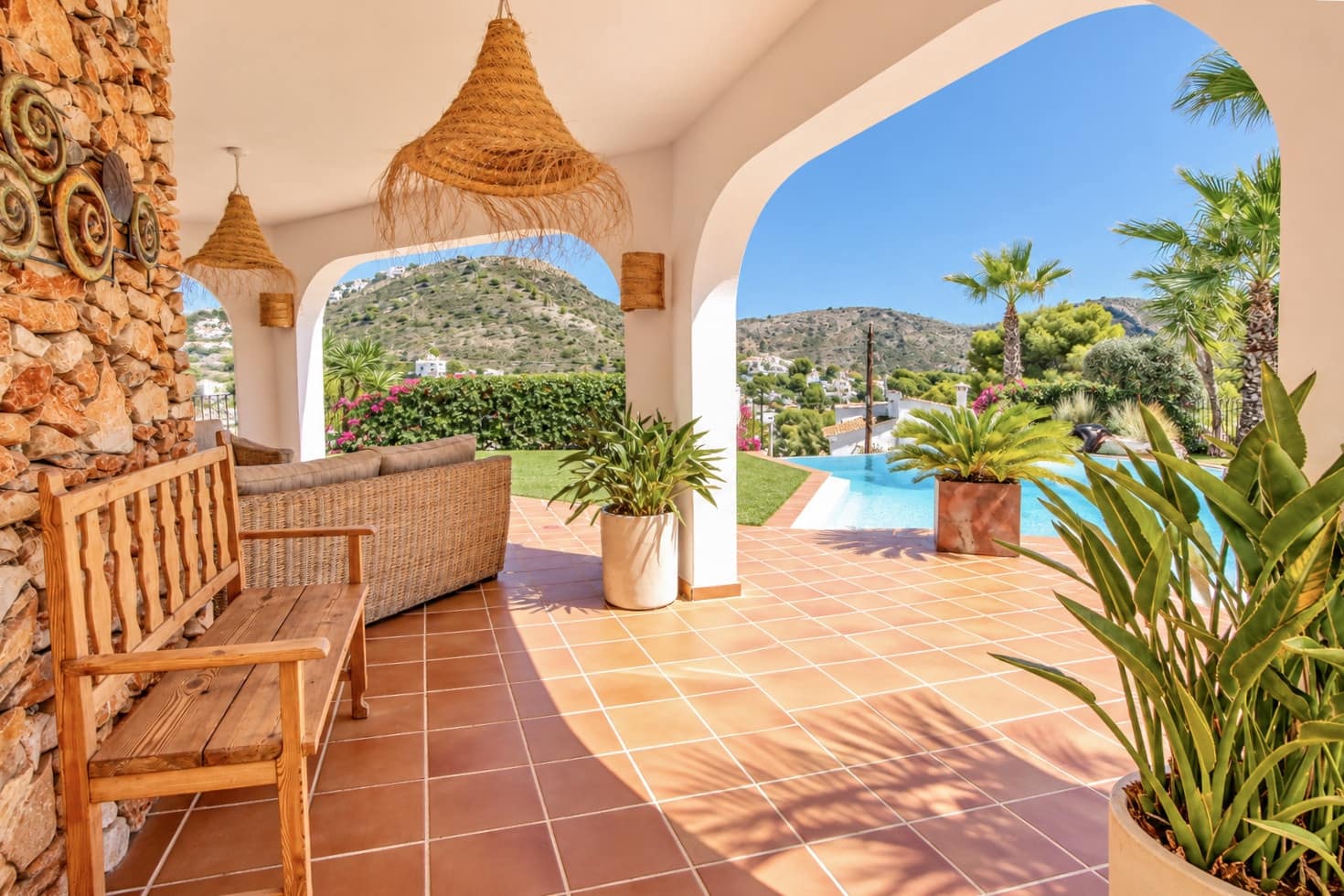5 soveværelse Villa til salg i Moraira med swimmingpool garage - € 1.525.000 (Ref: 10119720)