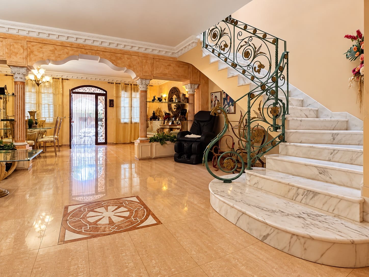 3 sypialnia Dom blizniak na sprzedaż w Oliva z basenem garażem - 310 000 € (Ref: 10129080)