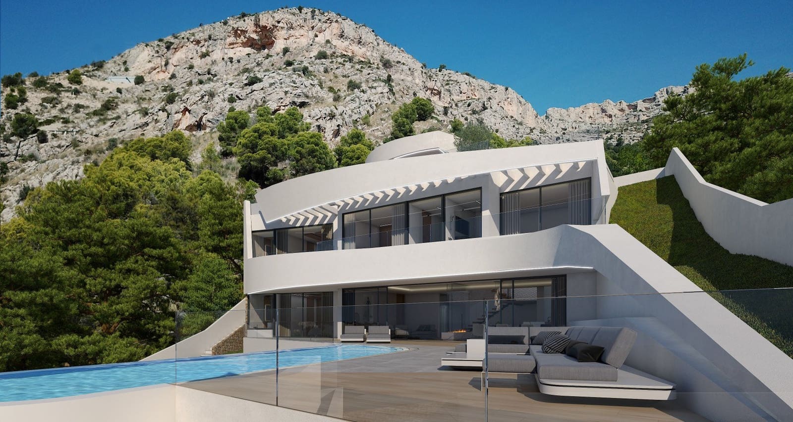 4 soverom Villa til salgs i Altea med svømmebasseng - € 2 050 000 (Ref: 4844554)