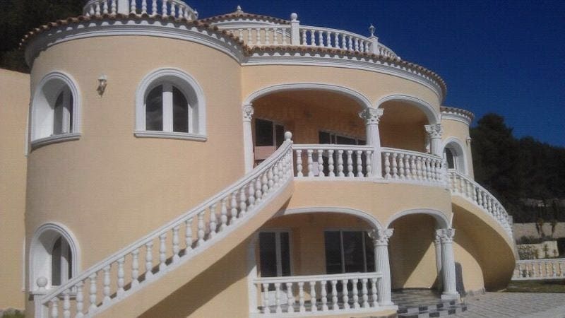 4 soveværelse Villa til salg i Calpe / Calp med swimmingpool - € 1.250.000 (Ref: 4953913)
