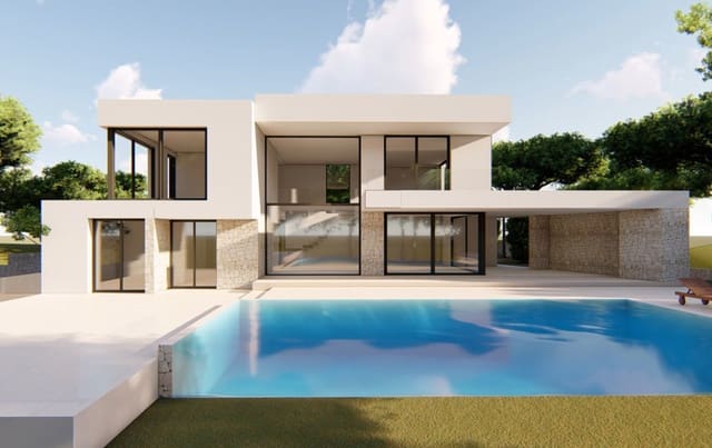 3 makuuhuone Huvila myytävänä paikassa Teulada Pueblo, Teulada-Moraira mukana uima-altaan - 1 350 000 € (Ref: 4953957)