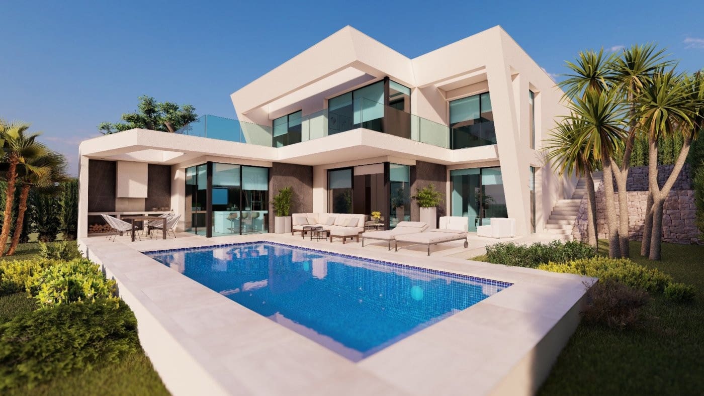 4 sypialnia Willa na sprzedaż w Calpe / Calp z basenem - 1 030 000 € (Ref: 6512468)