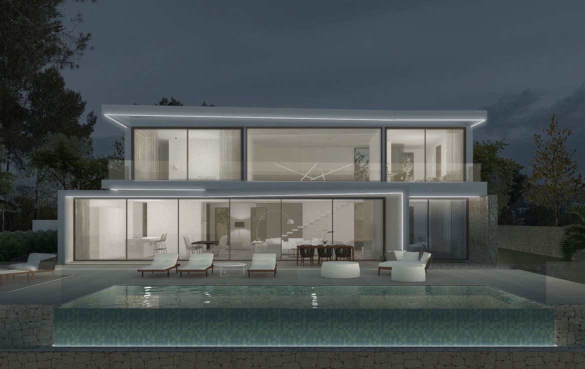 3 bedroom Villa for sale in Teulada with pool - € 1,350,000 (Ref: 6512527)