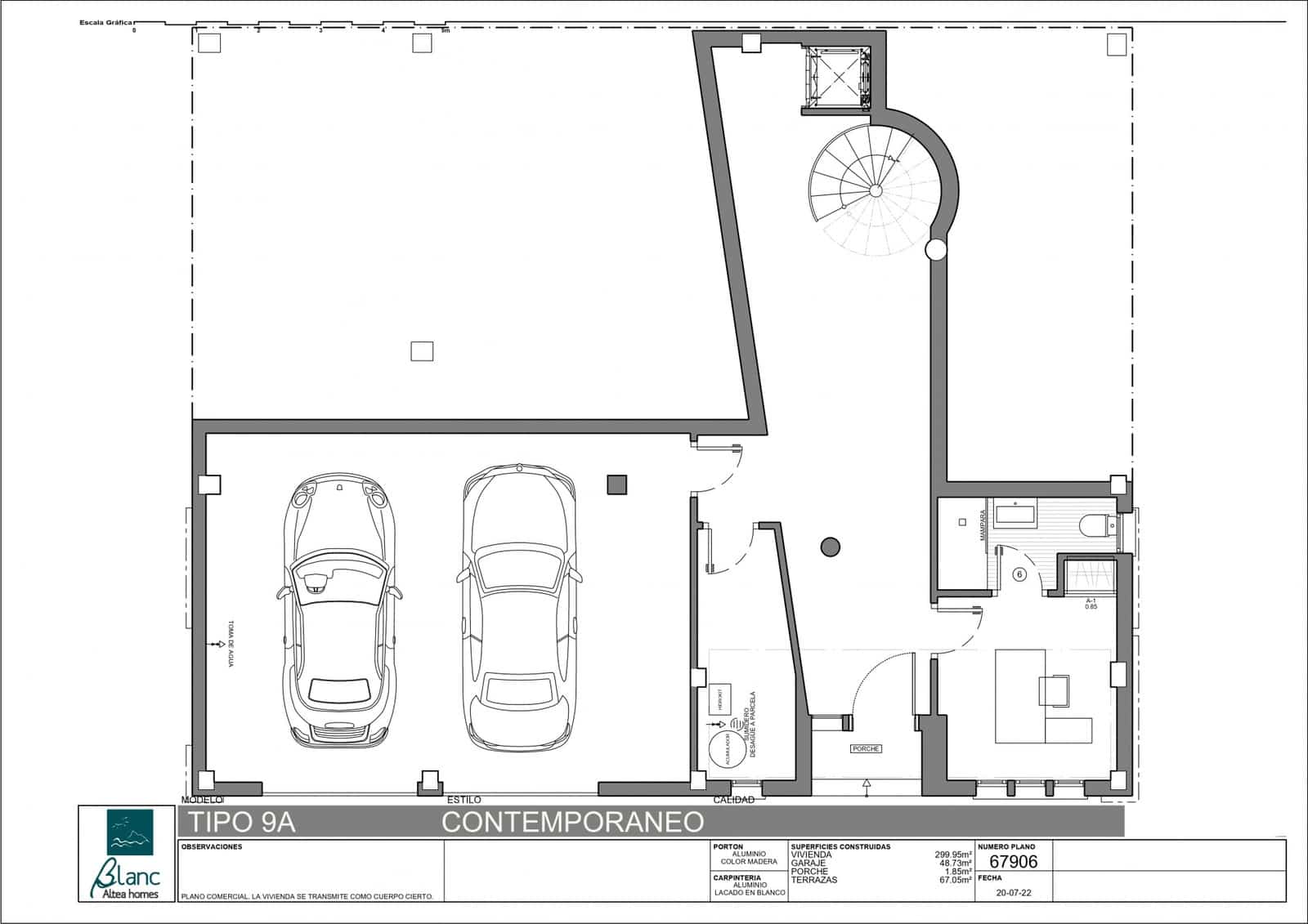 5 soverom Villa til salgs i Altea med svømmebasseng - € 1 202 400 (Ref: 6512641)