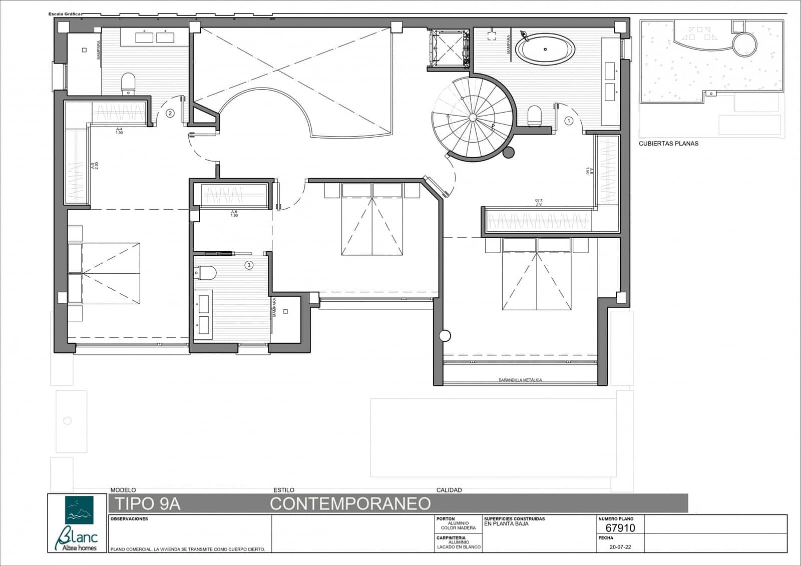 5 soverom Villa til salgs i Altea med svømmebasseng - € 1 202 400 (Ref: 6512641)