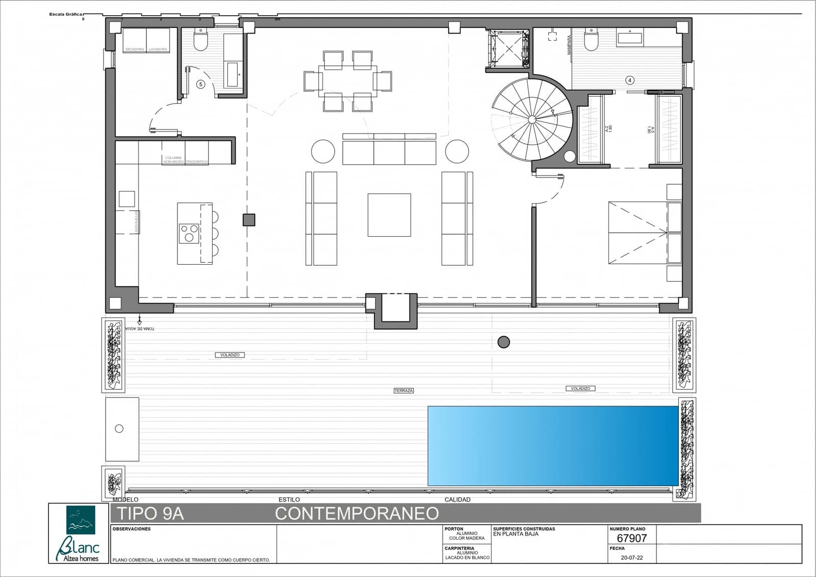 5 soverom Villa til salgs i Altea med svømmebasseng - € 1 202 400 (Ref: 6512641)