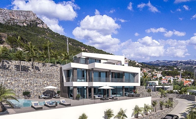 4 sypialnia Willa na sprzedaż w Calpe / Calp z basenem - 1 850 000 € (Ref: 6512665)