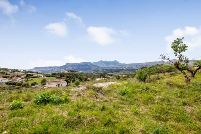 Byggetomt til salgs i Benissa - € 280 000 (Ref: 6512666)