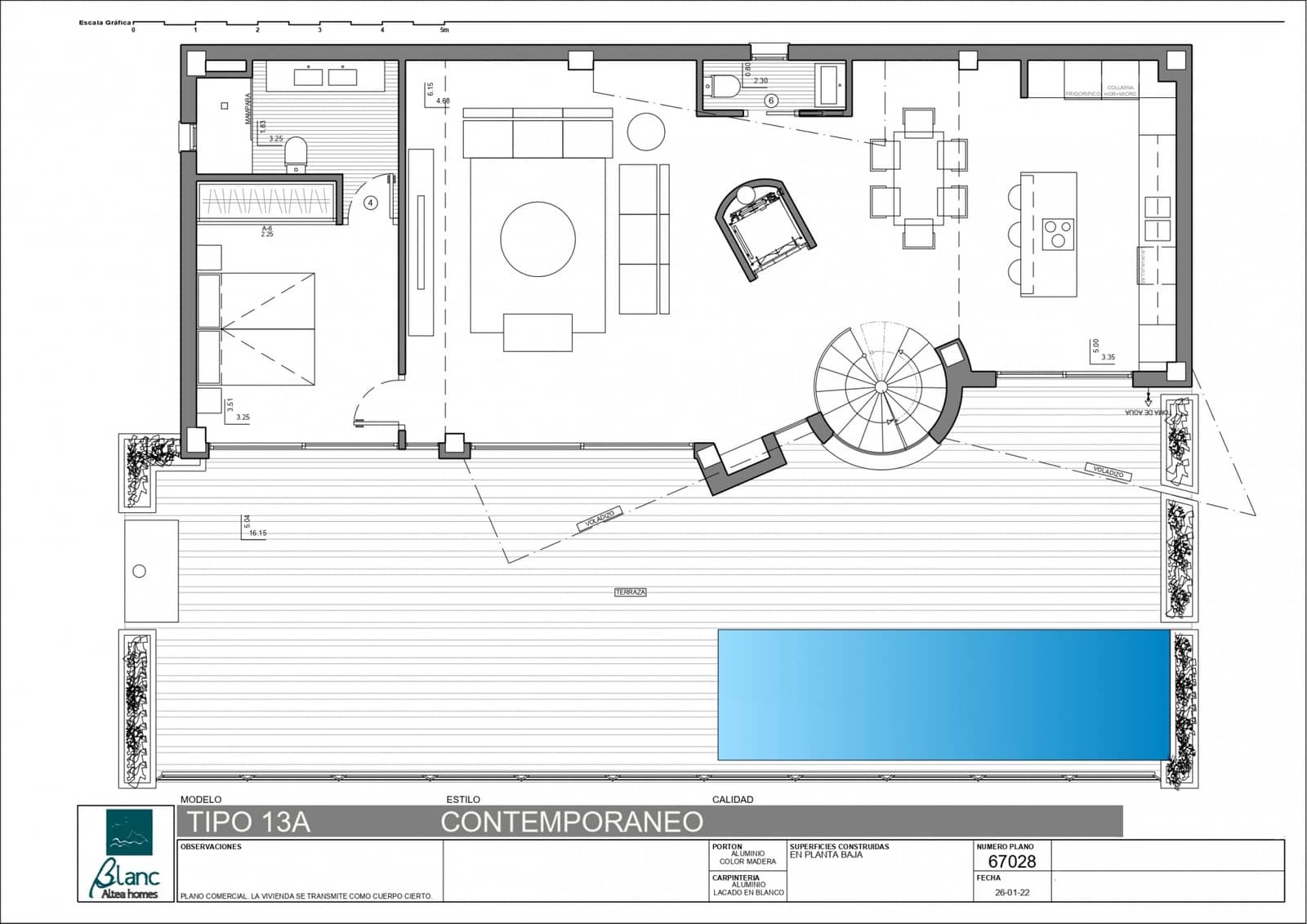 5 soverom Villa til salgs i Altea med svømmebasseng - € 1 148 861 (Ref: 6512680)