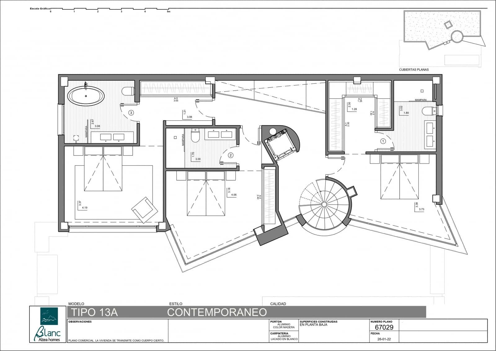 5 soverom Villa til salgs i Altea med svømmebasseng - € 1 148 861 (Ref: 6512680)