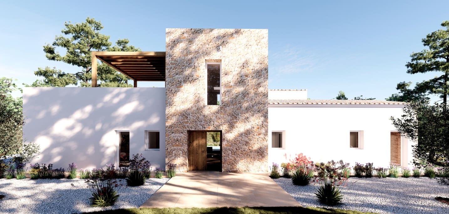 3 sypialnia Finka/Dom wiejski na sprzedaż w Benissa z basenem - 1 650 000 € (Ref: 6700185)