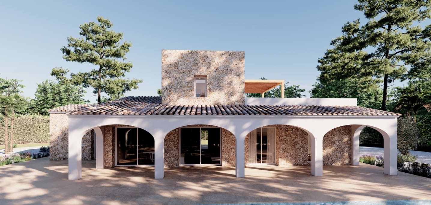 3 sypialnia Finka/Dom wiejski na sprzedaż w Benissa z basenem - 1 650 000 € (Ref: 6700185)