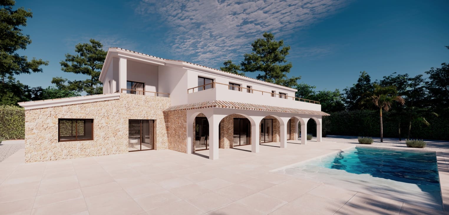 4 sovrum Finca/Hus på landet till salu i Benissa med pool - 2 275 000 € (Ref: 6713885)