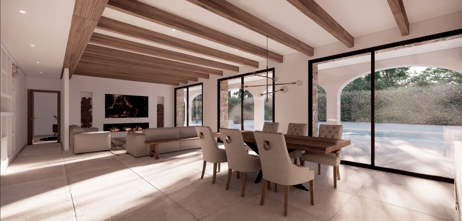 4 sovrum Finca/Hus på landet till salu i Benissa med pool - 2 275 000 € (Ref: 6713885)