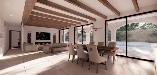 4 makuuhuone Maalaistalo myytävänä paikassa Benissa mukana uima-altaan - 2 275 000 € (Ref: 6713885)